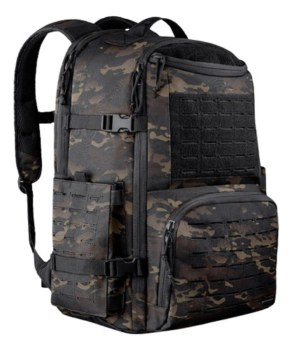 Mochila Tática Commander Alta Resistência 50L Invictus Cor Warskin black