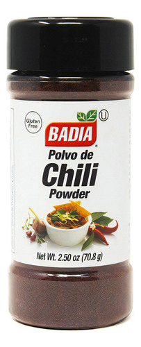 Badia Chili Powder Chile En Polvo 70.8g