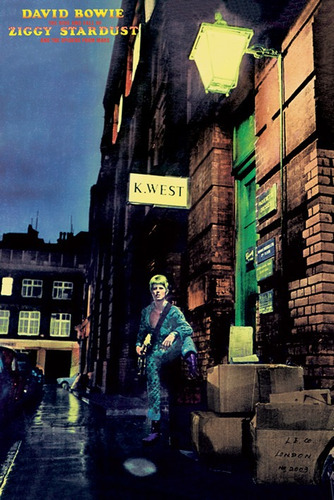 Poster Importado De David Bowie - Ziggy Stardust - 90 X 60