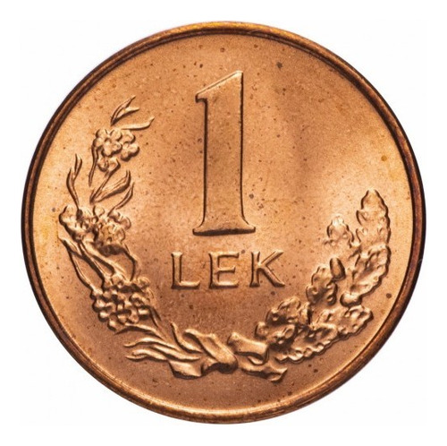Moeda 1 Lek Albânia 2013