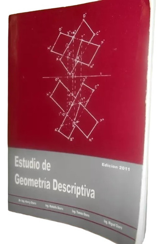 Libro, Estudio De Geometria Descriptiva, Edicion 2011
