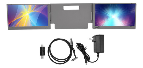 Monitor Portátil Para Portátil De 14 Pulgadas Triple Dentro