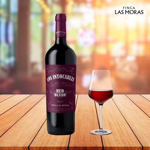 Vino Los Intocables Red Blend Finca Las Moras 750ml X6