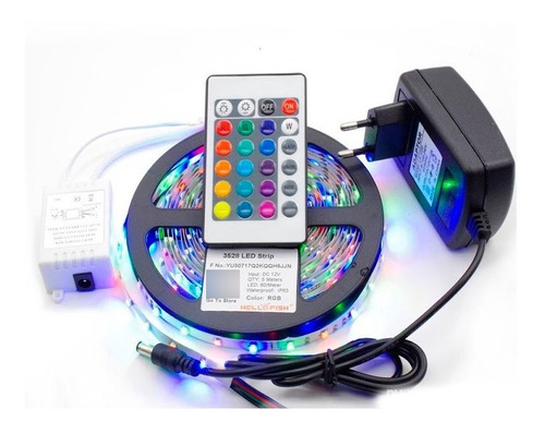 Cinta Led Rgb Luces Tiras Luz Led Colores Strip