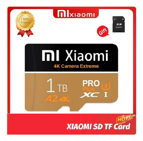 Tarjeta De Memoria Xiaomi Micro Tf Sd De Alta Velocidad