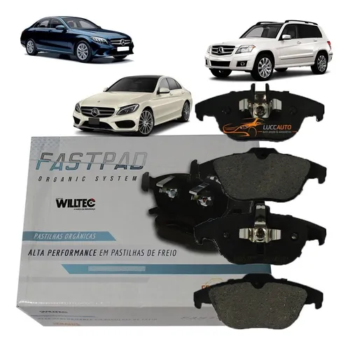 comprar Jogo Pastilha Freio Cerâmica Mercedes-benz C180 Cgi C180 1.8