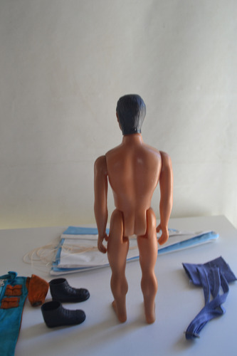 Temerario Dynaman Paracaídas Action Man Gi Joe 12 Pulgadas (Usado)
