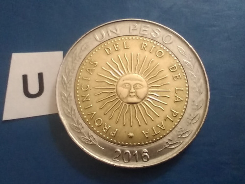 Antigua Moneda De 1 Un Peso Argentina 2016 Argentina Monedas (Usado)