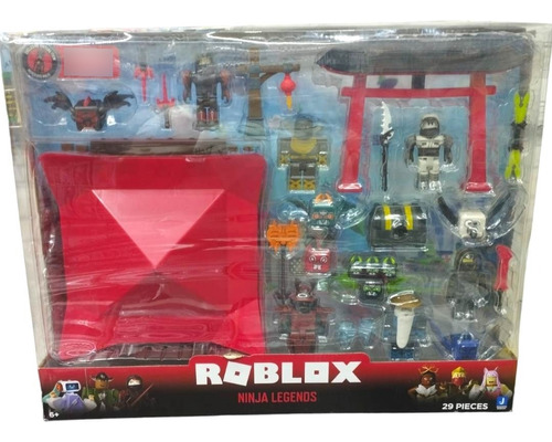 Set Gigante Roblox Ninja Legends De 29 Piezas Y 6 Personajes