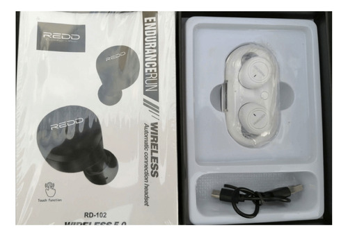 Audífono Bluetooth Redd Rd-102 Handsfree Manos Libres Negro