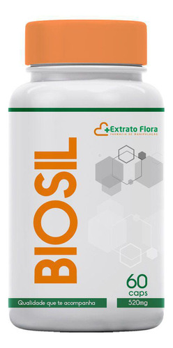 Biosil/silício Biodisponível 520mg 60 Cápsulas