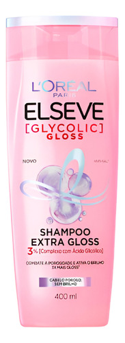 Shampoo Elseve L'oréal Paris Glycolic Gloss 400ml