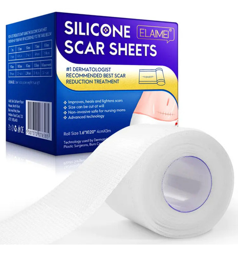 Parche Silicona Transparente, Cicatrices, Abdominoplastia