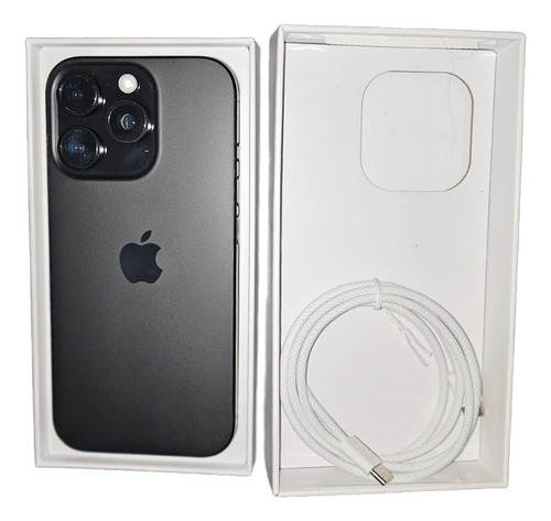 Iphone 16 Pro 256gb Negro Titanio Negro (Nuevo con caja abierta)
