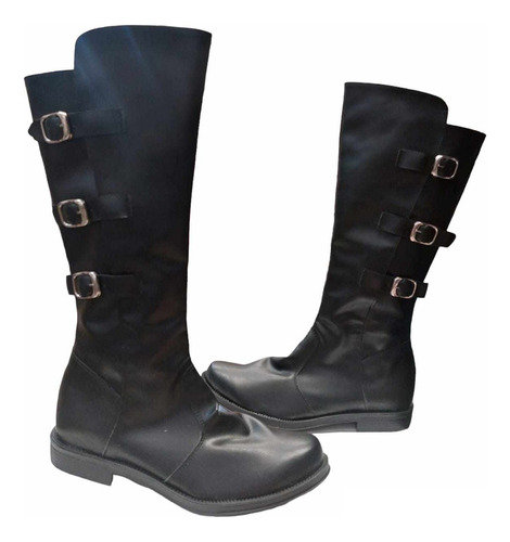Botas Caña Alta Talles Grandes 409 Eco Cuero