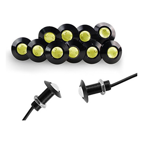 Luz Led  Eagle Eye , 10 Paquetes, Luz Blanca Ultradelga...