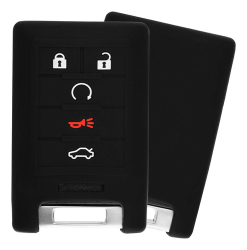 Keyguardz Carcasa Goma Suave Para Coche Mando Distancia Ats