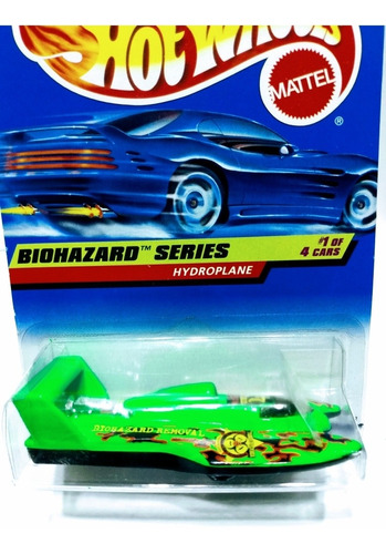 Carrito Hot Wheels Hidroplano Ed 1997 Escala 1:64