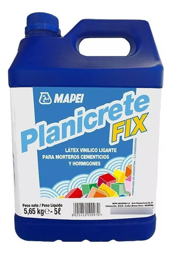 Planicrete Fix New Látex Vinilico Ligante Bidon 5l