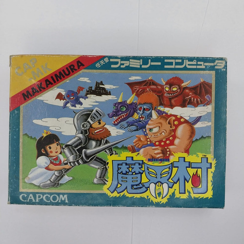 Cartucho Ghosts 'n Goblins Original Famicom Y Family Game (Usado)