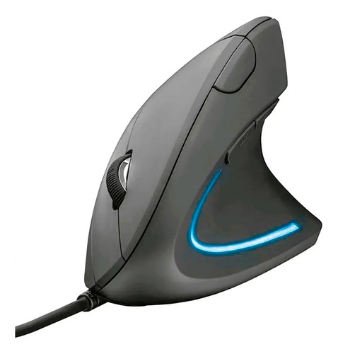 Mouse Vertical Gamer Ergonômico 3600 Dpi 6 Botões Led