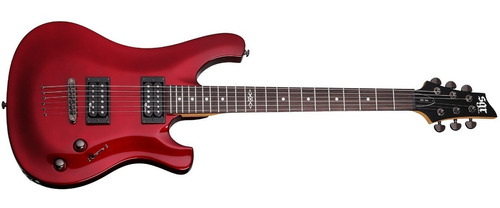 Sgr Schecter 006 Guitarra Electrica Hh Color Metallic red Orientación de la mano Diestro