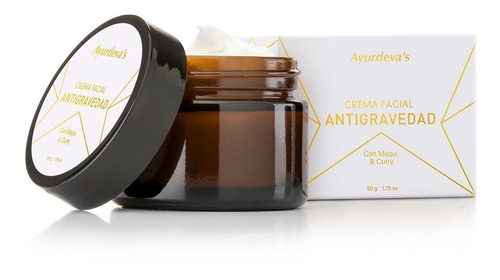 Crema Facial Antigravedad Vegana Ayurdeva's Maqui & Curry Tipo de piel Todo tipo de piel