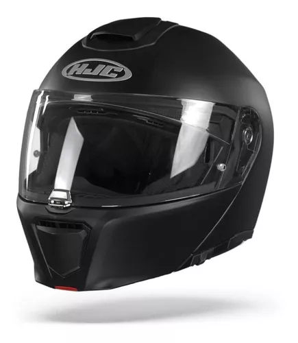 Casco Ls2 Modular 324 Rapid Negro Naranja Mate En Fas Motos