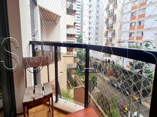 Imagem 3 de 15 de Flat No Jardins Junção Com 2 Dorms 60 M², Mobiliado - Sf31003