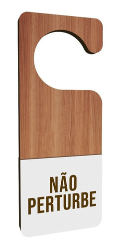 Imagem 4 de 7 de 150 Placas Aviso De Porta Hotel Pousada Clinica Não Perturbe