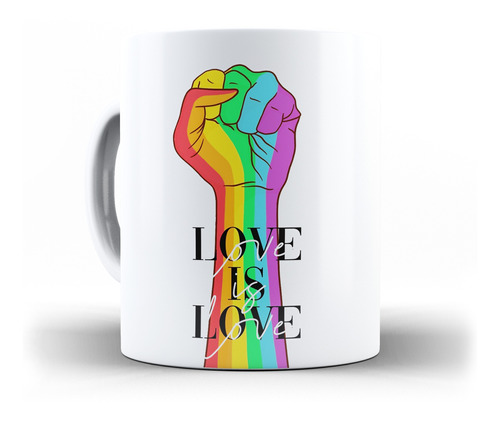 Caneca Lgbt Love Is  Love