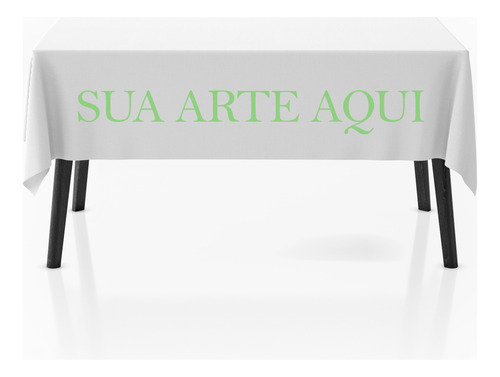 Toalha De Mesa Personalizada 320x140 P/ Eventos Festas Feira