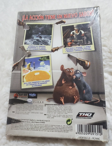 Juego Ratatouille Pc (Usado)