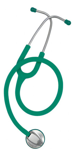 Estetoscopio Medstar De Una Campana De Lujo Color Verde