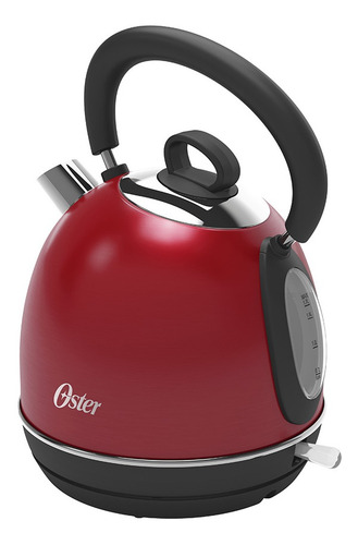 Imagen 1 de 4 de Hervidor Eléctrico Oster® Tradicional 1.7 Lt Bvstked388r Color Rojo