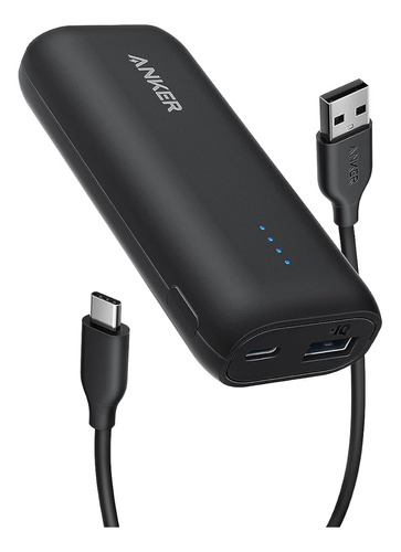 Anker Power Bank, Cargador Portátil 5.2k, Compatible Con Iph