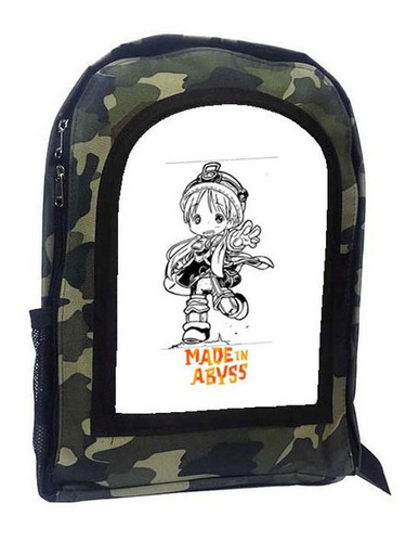 Mochila Camuflada Made In Abyss A20