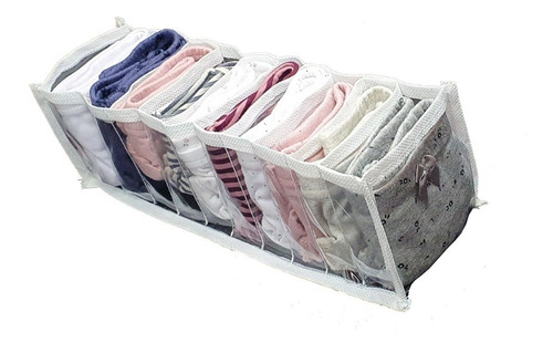 Organizador De Calcinhas P/ Gavetas Transp - Kit 4 Unidades