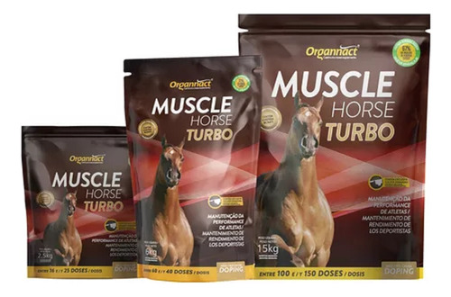 Kit 2 Unidades Muscle Horse Turbo Box2,5kg-organnact