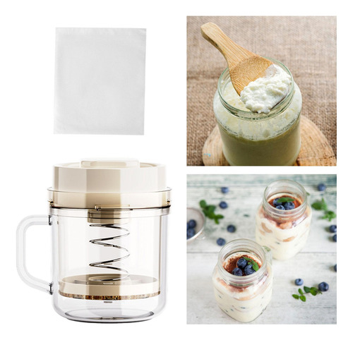 Máquina Para Hacer Yogur Griego Con Colador Máquina Para