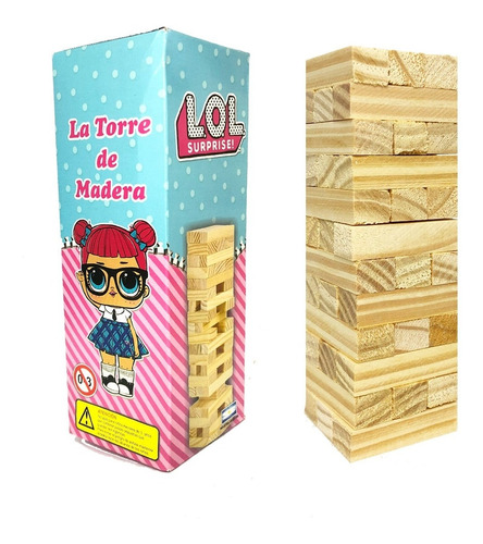 Jenga Torre Didactica Infantil - Juegos De Mesa