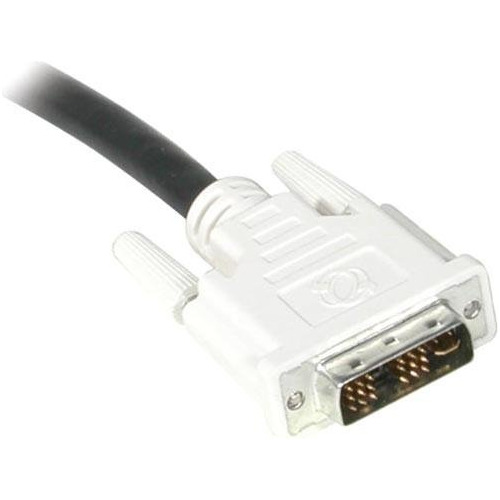 3 m Dvi-i Dual Cable Video Negro