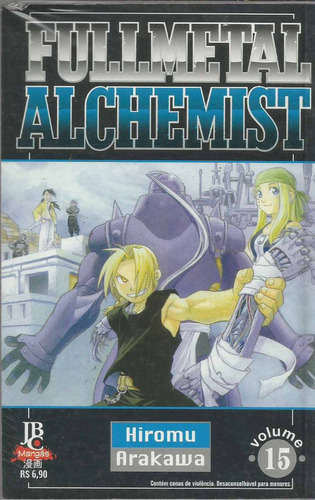 Fullmetal Alchemist N° 15 1ª Serie - Jbc - Bonellihq 