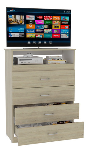 Organizador Barlovento Beige Y Blanco