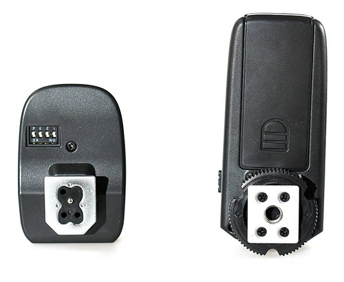 Imagen 3 de 10 de Kit Emisor + Receptor Radio Visico P/ Flash Estudio O Zapata