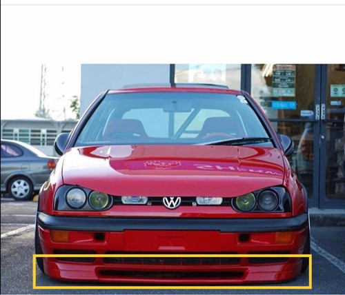 Lip Bigote A3 Mk3 Abt Jetta Golf Plástico