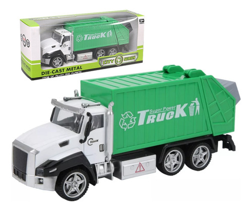 Presente De Brinquedo Para Caminhão De Lixo Infantil Com Luz