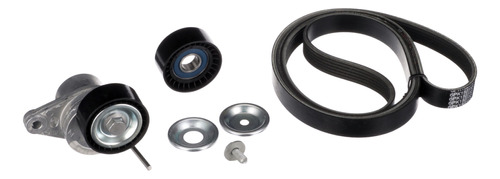 Kit Correa Poly V Gates P/ Renault Sandero Logan 1.6 8v 16v