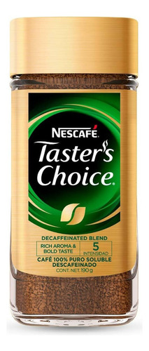Café Soluble Nescafé Taster's Choice Decaffeinated 190 G