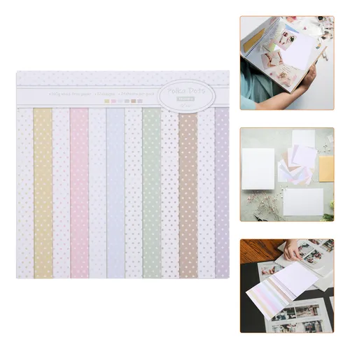 Papel Para Álbumes De Fotos Para Revistas, 24 Hojas